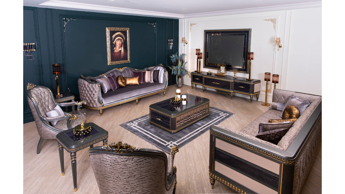 Turkey Classic Furniture - Luxury Furniture Models2023 Avantgard Sofa Sets