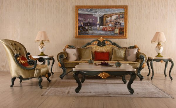 Turkey Classic Furniture - Luxury Furniture ModelsAntik Classic Sofa Set