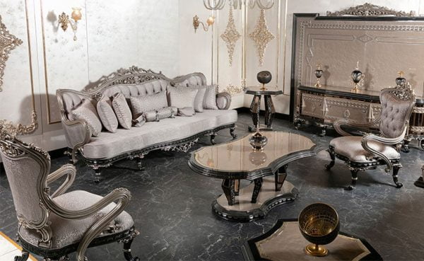 Turkey Classic Furniture - Luxury Furniture ModelsArin Classic Sofa Set