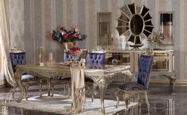 Turkey Classic Furniture - Luxury Furniture ModelsArmani Luxury Dining Room Set