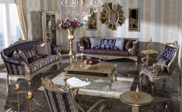 Turkey Classic Furniture - Luxury Furniture ModelsArmani Luxury Sofa Set