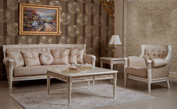 Turkey Classic Furniture - Luxury Furniture ModelsArtemis Classic Sofa Set
