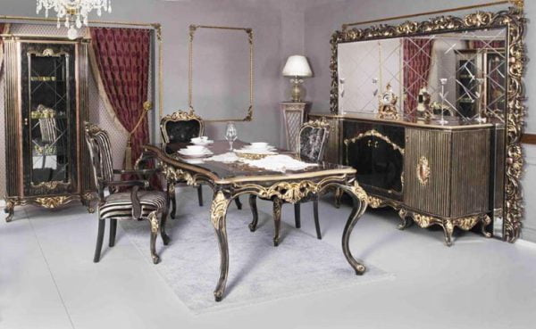 Turkey Classic Furniture - Luxury Furniture ModelsAstana Classic Dining Room Set