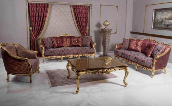 Turkey Classic Furniture - Luxury Furniture ModelsBalde Classic Sofa Set