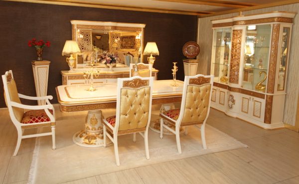 Turkey Classic Furniture - Luxury Furniture ModelsBarcelona Classic Dining Room Set