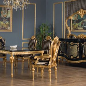 Turkey Classic Furniture - Luxury Furniture ModelsBegonya Classic Dining Room Set
