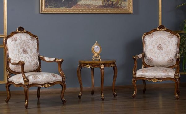 Turkey Classic Furniture - Luxury Furniture ModelsBeren Classic Bergere Set