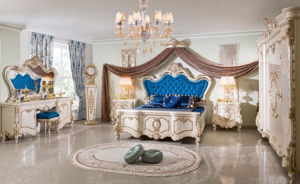 Turkey Classic Furniture - Luxury Furniture ModelsBergamo Sedef Bedroom Set