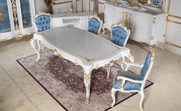 Turkey Classic Furniture - Luxury Furniture ModelsBeste Classic Dining Room Set