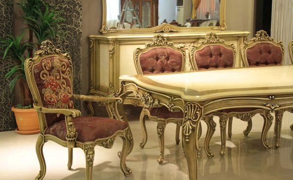 Turkey Classic Furniture - Luxury Furniture ModelsBeste Classic Dining Room Set