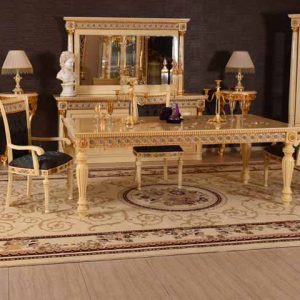 Turkey Classic Furniture - Luxury Furniture ModelsBianca Classic Dining Room Set