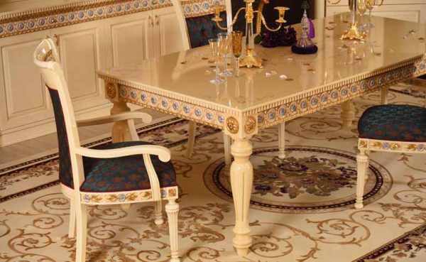 Turkey Classic Furniture - Luxury Furniture ModelsBianca Classic Dining Room Set