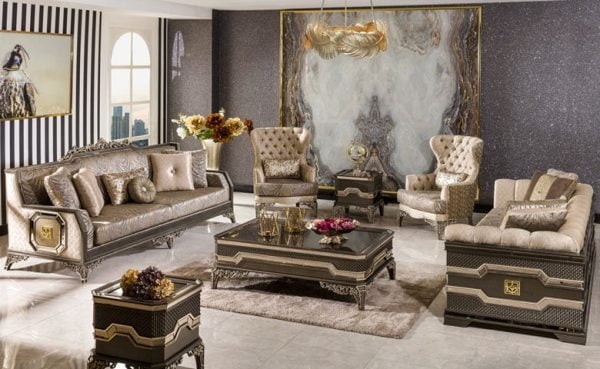 Turkey Classic Furniture - Luxury Furniture ModelsCosta Classic Sofa Set