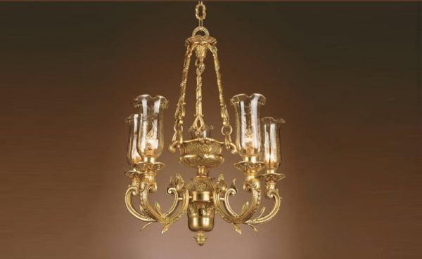 Turkey Classic Furniture - Luxury Furniture ModelsDeluxe Glass Chandelier Gold