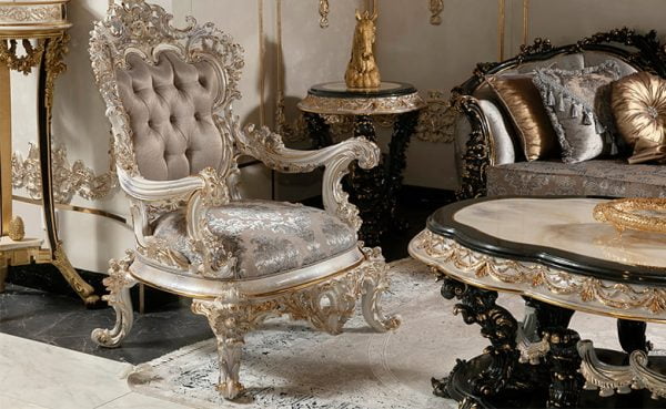 Turkey Classic Furniture - Luxury Furniture ModelsDicle Classic Sofa Set