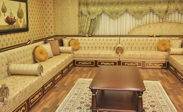 Turkey Classic Furniture - Luxury Furniture ModelsDoha Classic Corner Sofa Set