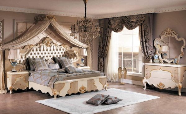Turkey Classic Furniture - Luxury Furniture ModelsEfsun Classic Bedroom Set