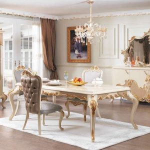 Turkey Classic Furniture - Luxury Furniture ModelsEfsun Classic Dining Room Set