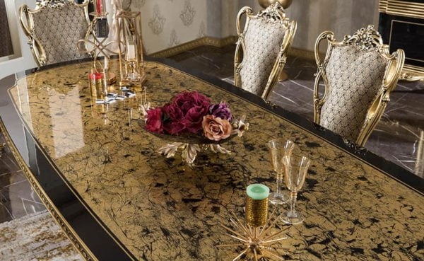 Turkey Classic Furniture - Luxury Furniture ModelsElita Classic Dining Room Set