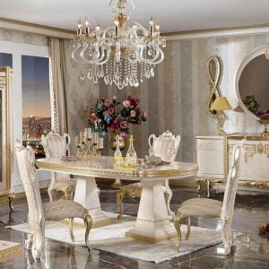 Turkey Classic Furniture - Luxury Furniture ModelsElita Sedef Dining Room Set