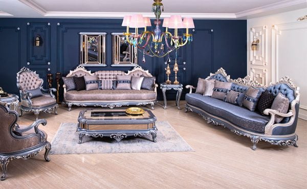 Turkey Classic Furniture - Luxury Furniture ModelsElya Classic Sofa Set