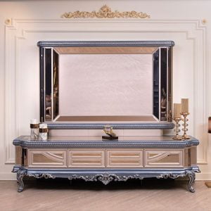 Turkey Classic Furniture - Luxury Furniture ModelsElya Classic TV Unit