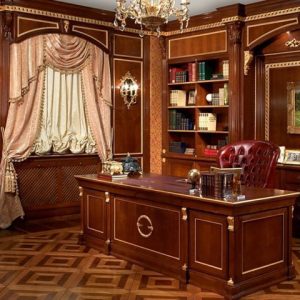 Turkey Classic Furniture - Luxury Furniture ModelsFors Classic Office Furniture Set