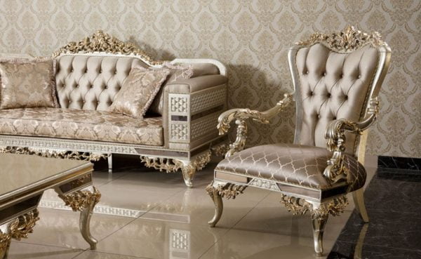 Turkey Classic Furniture - Luxury Furniture ModelsGöreme Classic Sofa Set
