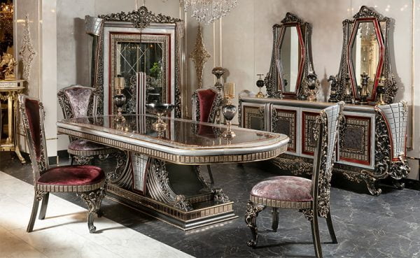 Turkey Classic Furniture - Luxury Furniture ModelsHavin Classic Dining Room Set