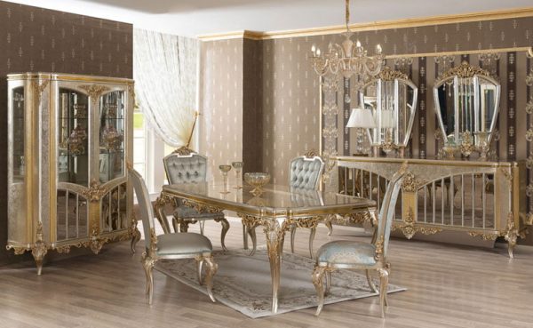 Turkey Classic Furniture - Luxury Furniture Modelsİzabel Classic Dining Room Set