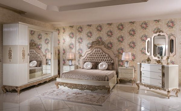 Turkey Classic Furniture - Luxury Furniture ModelsJadore Art Deco Bedroom Set