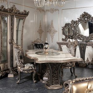 Turkey Classic Furniture - Luxury Furniture ModelsJinda Classic Dining Room Set