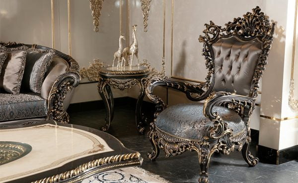 Turkey Classic Furniture - Luxury Furniture ModelsJinda Classic Sofa Set