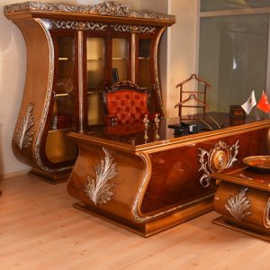 Turkey Classic Furniture - Luxury Furniture ModelsKapaletti Classic Office Set