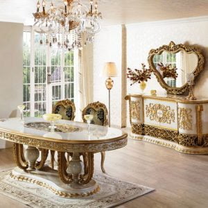 Turkey Classic Furniture - Luxury Furniture ModelsKarizma Classic Dining Room Set