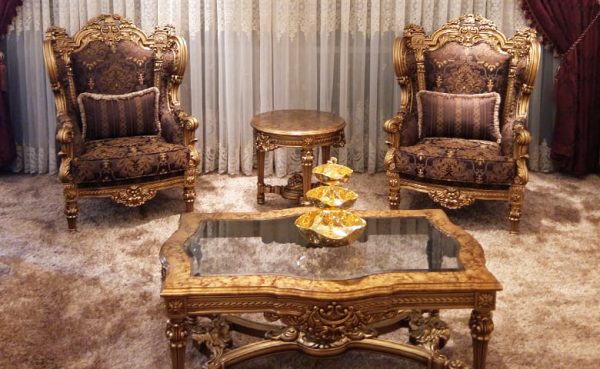 Turkey Classic Furniture - Luxury Furniture ModelsKarmen Classic Bergere Set