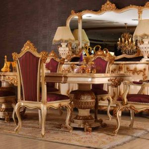 Turkey Classic Furniture - Luxury Furniture ModelsKarmen Classic Dining Room Set