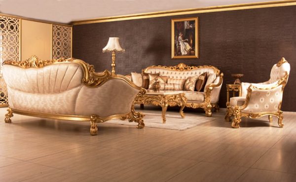 Turkey Classic Furniture - Luxury Furniture ModelsKral Classic Sofa Set