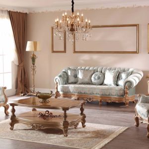 Turkey Classic Furniture - Luxury Furniture ModelsLena Living Room Set