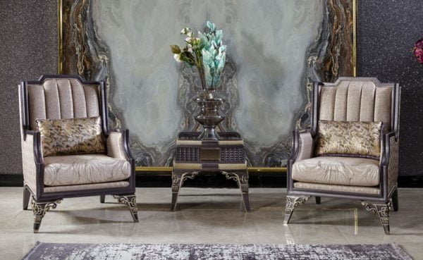 Turkey Classic Furniture - Luxury Furniture ModelsLidya Art Deko Sofa Set