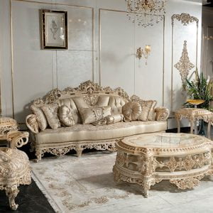 Turkey Classic Furniture - Luxury Furniture ModelsLorin Classic Sofa Set