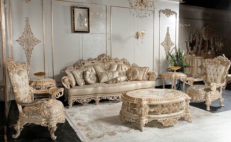 Lorin Classic Sofa Set