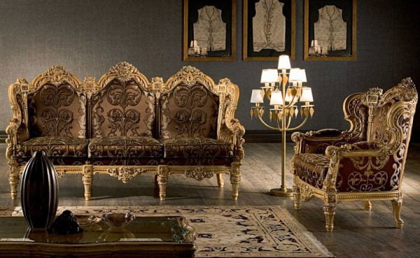 Turkey Classic Furniture - Luxury Furniture ModelsMadrid Classic Sofa Set