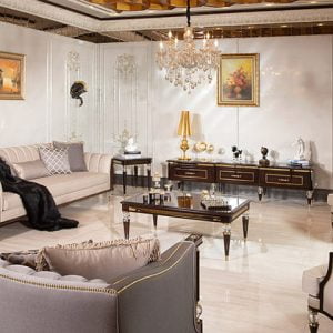 Turkey Classic Furniture - Luxury Furniture ModelsMardin Neo Classic Sofa Set