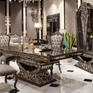Turkey Classic Furniture - Luxury Furniture ModelsMarin Classic Dining Room Set