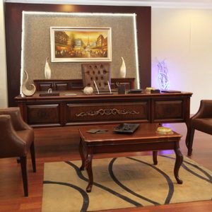 Turkey Classic Furniture - Luxury Furniture ModelsMasal Classic Office Furniture Set