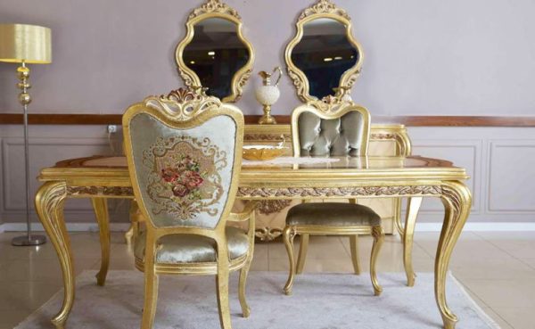 Turkey Classic Furniture - Luxury Furniture ModelsMedusa Classic Dining Room Set