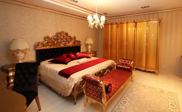 Turkey Classic Furniture - Luxury Furniture ModelsMiami Golden Bedroom Set