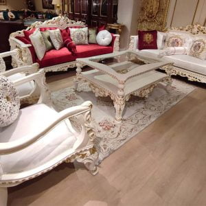 Turkey Classic Furniture - Luxury Furniture ModelsMinelli Classic Sofa Set