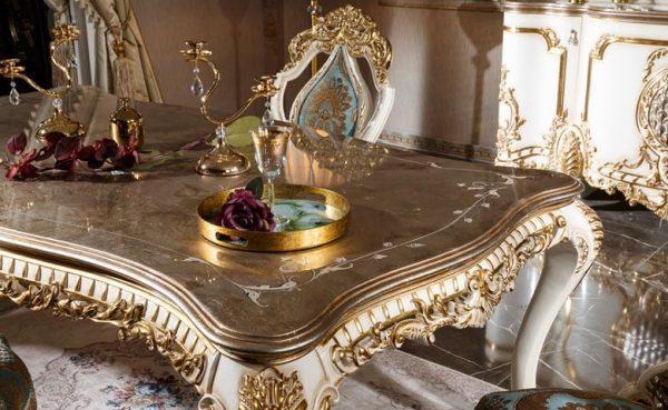 Turkey Classic Furniture - Luxury Furniture ModelsMonaliza Classic Dining Room Set